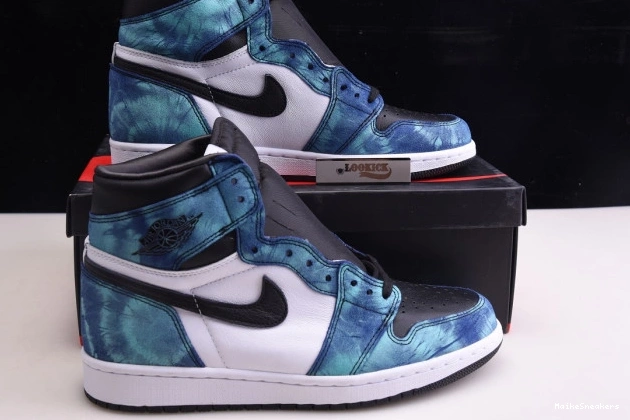 MaikeSneakers Air Jordan 1 High OG Tie-Dye CD0461-100 0702